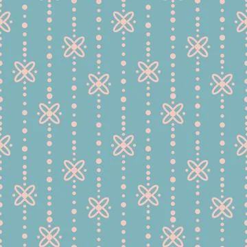 Seamless floral pattern Stock Illustration