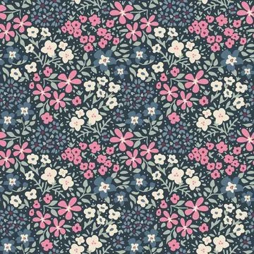 Seamless floral pattern Stock Illustration