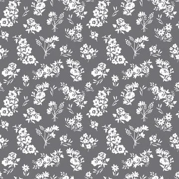 Seamless floral pattern Stock Illustration