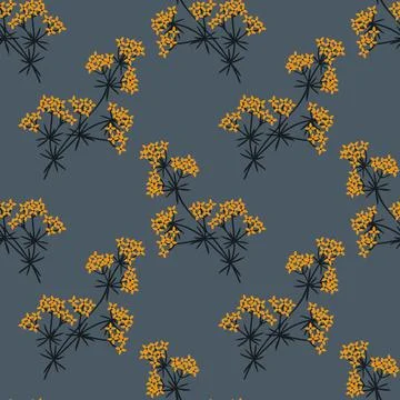 Seamless floral pattern Stock Illustration