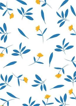 A seamless floral pattern Stock Illustration