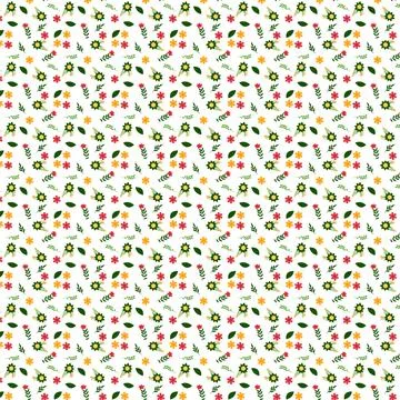 Seamless Floral Pattern Stock Illustration