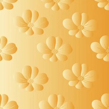 Seamless floral pattern Stock Illustration