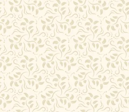 Seamless floral pattern. Modern stylish abstract texture Stock Illustration
