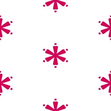 Seamless floral pattern over white background Stock Illustration