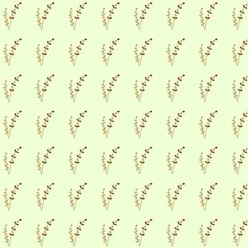 Seamless floral pattern. Pattern of a nice simple flower, for fabrics, text.. Stock Illustration
