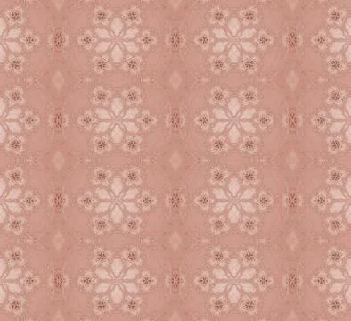 Seamless floral pattern pink Stock Illustration