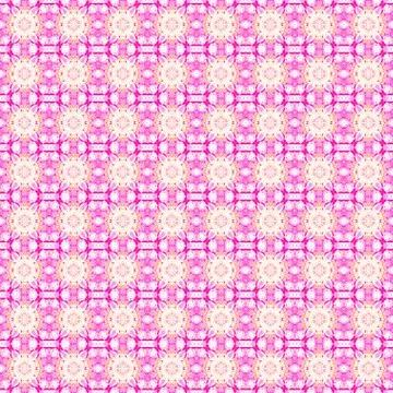 Seamless floral pattern pink white Stock Illustration