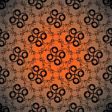Seamless floral pattern repetitive Stock Illustration