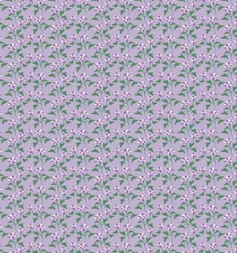 Seamless floral pattern. Textile design of textured plaid. Stock Illustration