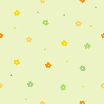 Seamless floral pattern texture background Stock Illustration