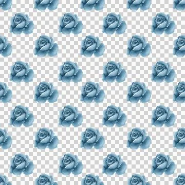 Seamless Floral Pattern Vector Art Stock Illustration