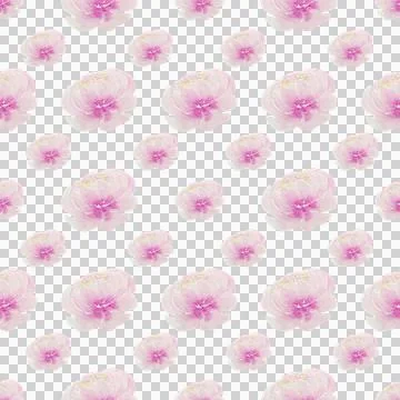 Seamless Floral Pattern Vector Art Stock Illustration