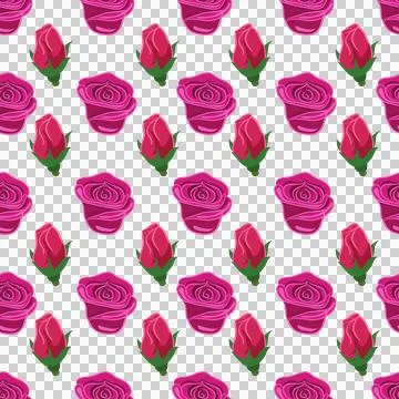 Seamless Floral Pattern Vector Art Stock Illustration