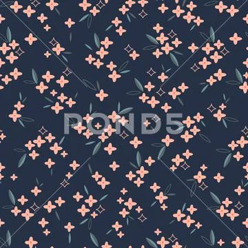 Seamless Floral Pattern in vector イラスト素材