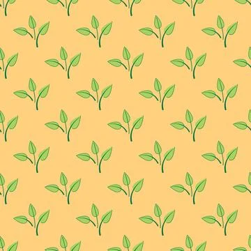 Seamless Floral Pattern in vector Stock Illustration