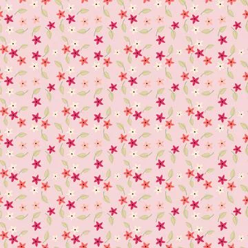 Seamless Floral Pattern in vector Stock Illustration