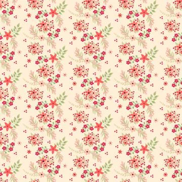 Seamless Floral Pattern in vector Stock Illustration