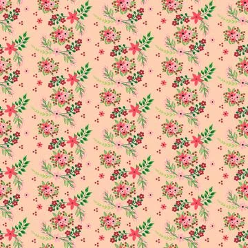 Seamless Floral Pattern in vector Stock Illustration