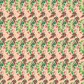 Seamless Floral Pattern in vector Stock Illustration
