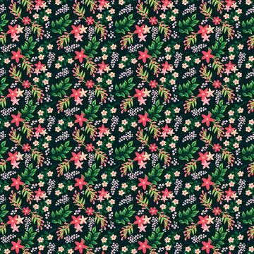 Seamless Floral Pattern in vector Stock Illustration