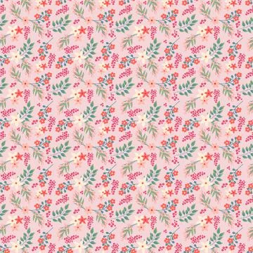 Seamless Floral Pattern in vector Illustrazione stock