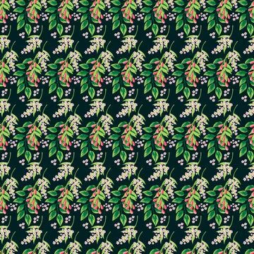 Seamless Floral Pattern in vector Stock Illustration