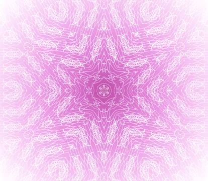 Seamless floral pattern violet white Stock Illustration