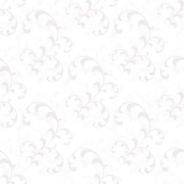 Seamless Floral pattern wallpapers in the style of Baroque . Can be used for Stock Illustration