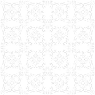 Seamless floral pattern wallpapers in the style of Baroque . Can be used for Stock Illustration