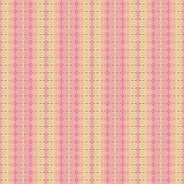 Seamless floral pattern yellow pink Stock Illustration