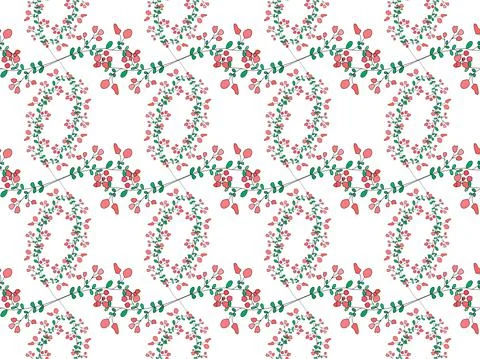 Seamless floral pattern5 Stock Illustration
