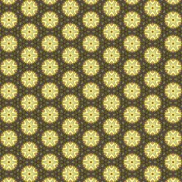 Seamless floral style pattern or ornamental background for wallpaper banner f Illustrazione stock