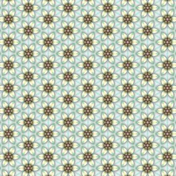 Seamless floral style pattern or ornamental background for wallpaper banner f Stock-Illustration