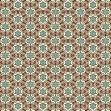 Seamless floral style pattern or ornamental background for wallpaper banner f Stock Illustration