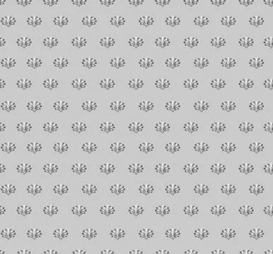 Seamless flower pattern. Abstract floral ornament. Brocade Texture Stock Illustration