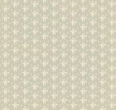 Seamless flower pattern. Abstract floral ornament. Brocade Texture Stock Illustration