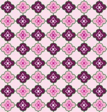 Seamless flower pattern. Abstract floral ornament. Brocade Texture Stock Illustration