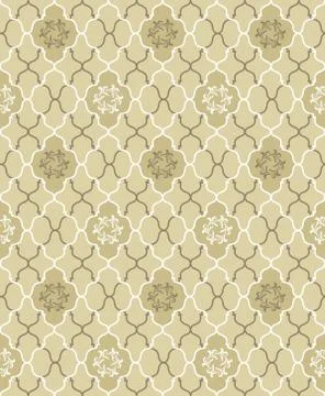 Seamless flower pattern. Abstract floral ornament. Brocade Texture Stock Illustration