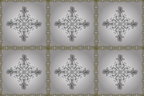 Seamless flower pattern can be used for wallpaper, website background, wrapping Stock Illustration