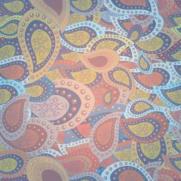 Seamless flower pattern can be used for wallpaper, website background, wrapping Stock Illustration