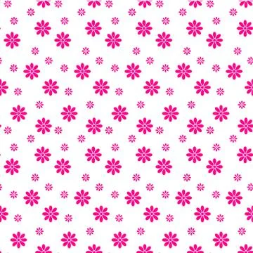 Seamless flower pattern Stock Illustration