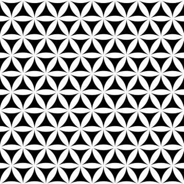 Seamless Flower Pattern Stock Illustration