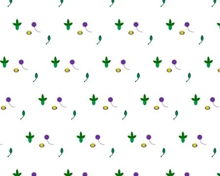 Seamless flower  pattern Stock Illustration