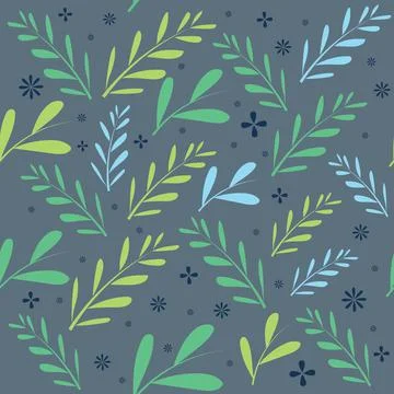 Seamless flower pattern  texture. Vector art design illustration イラスト素材