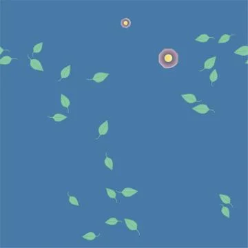 Seamless flowers vector pattern. Background texture in floral style. 스톡 일러스트