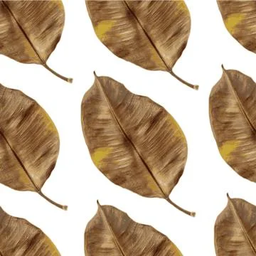 Seamless foliage pattern Stock Illustration