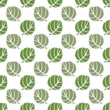 Seamless foliage pattern for textiles, textures, prints and simple background Stock Illustration