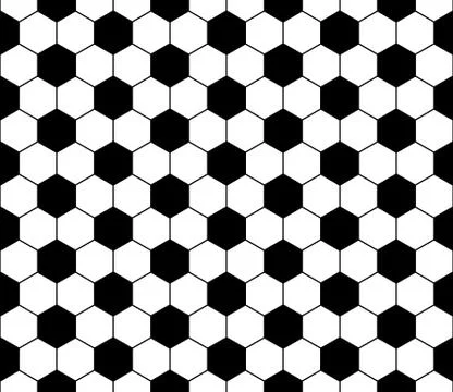 Seamless football pattern, vector Stockillustratie