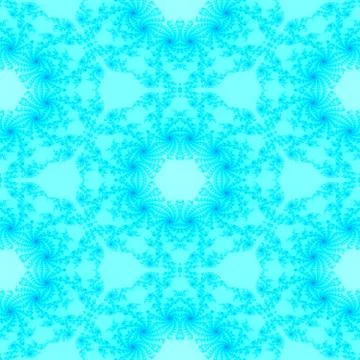 Seamless fractal decorative pattern Stock Illustration
